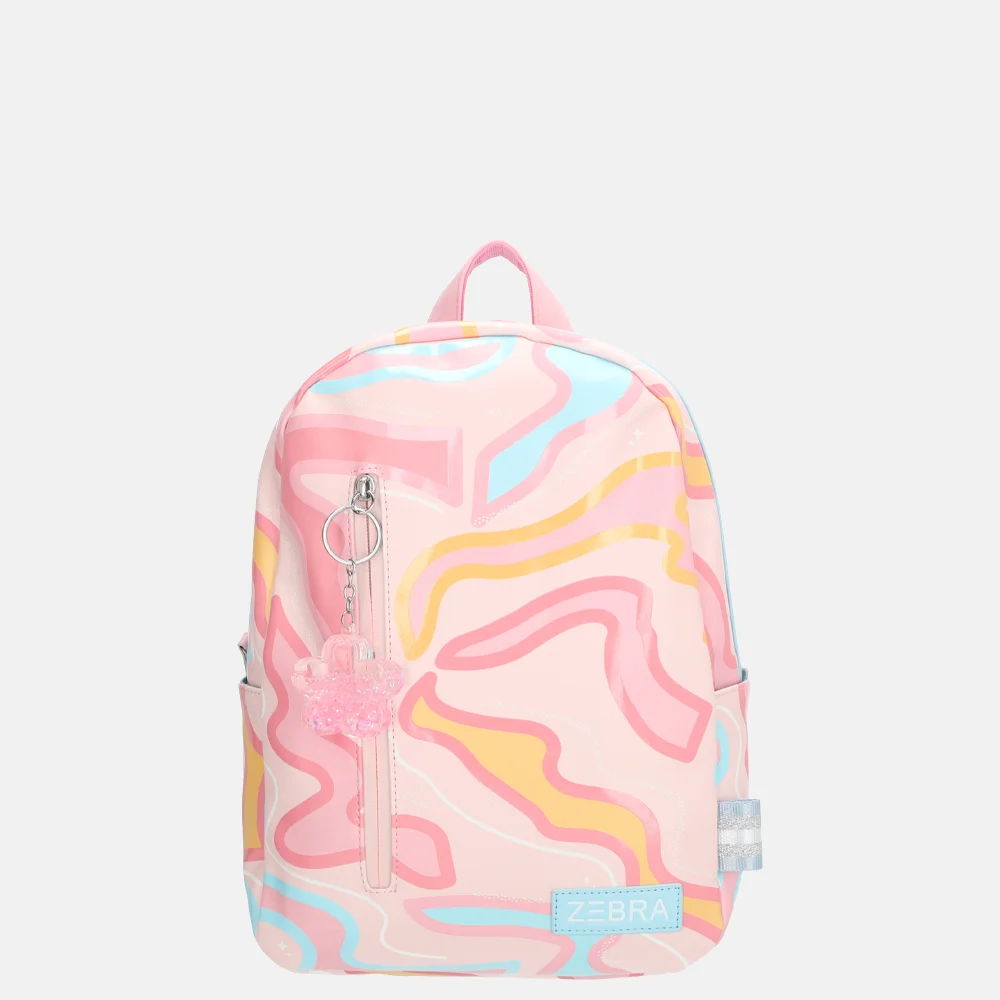 Zebra Trends kinderrugzak wavey pastel